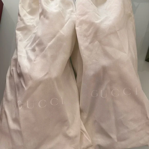 GUCCI brown suede classic red and green strip Womens SZ 7 sneakers NWT & Box - Picture 9 of 10